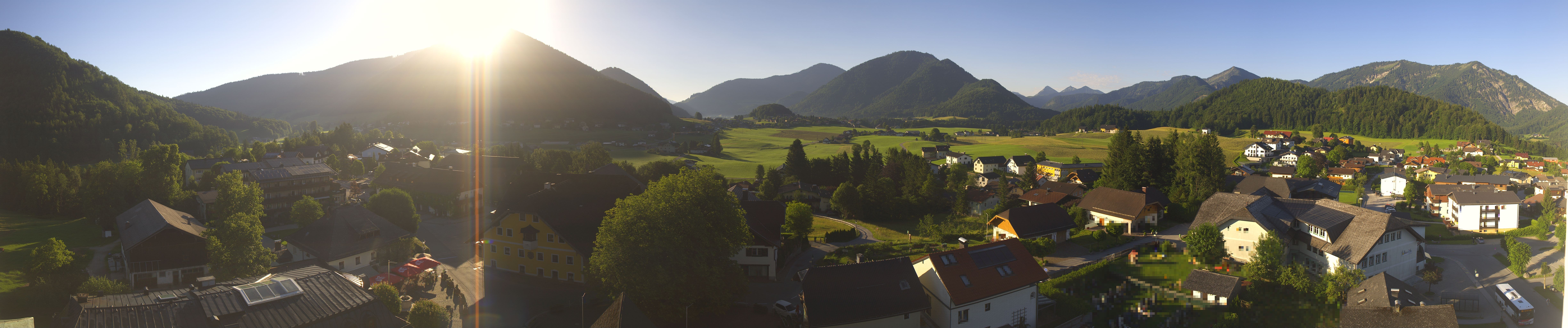 Archiv Foto Webcam Panoramasicht über Faistenau