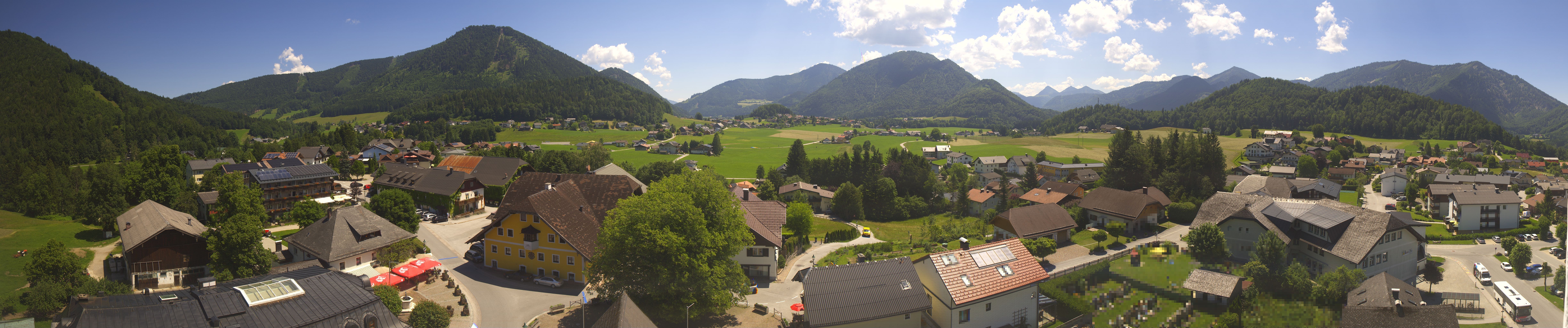 Archiv Foto Webcam Panoramasicht über Faistenau