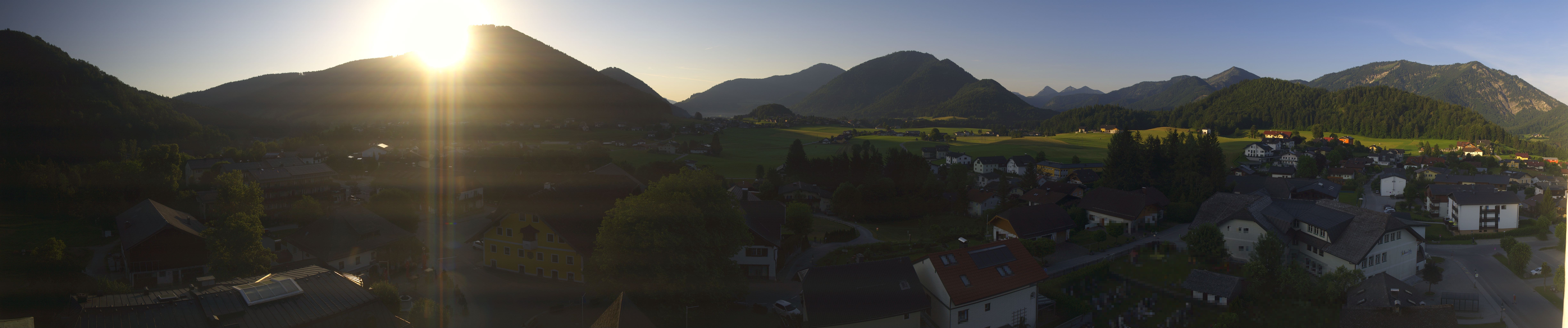Archiv Foto Webcam Panoramasicht über Faistenau
