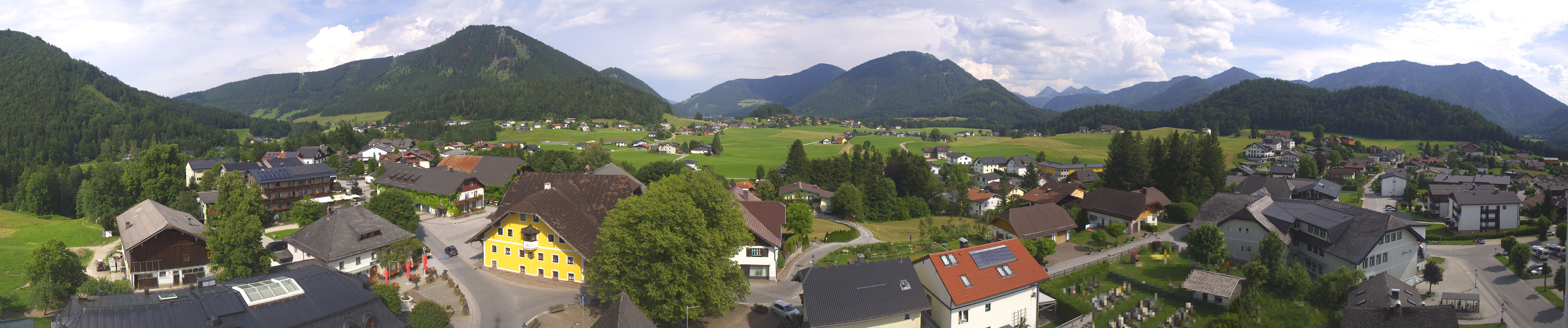Archiv Foto Webcam Panoramasicht über Faistenau