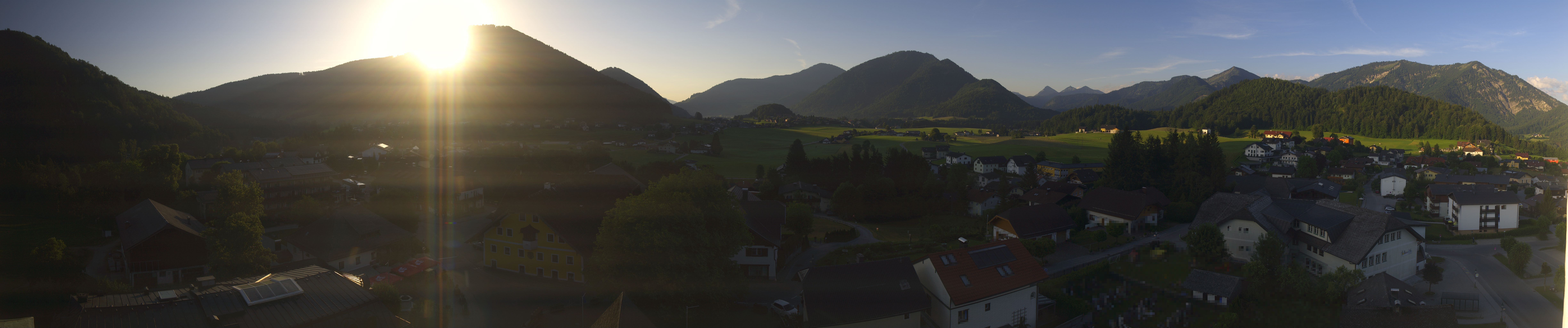 Archiv Foto Webcam Panoramasicht über Faistenau