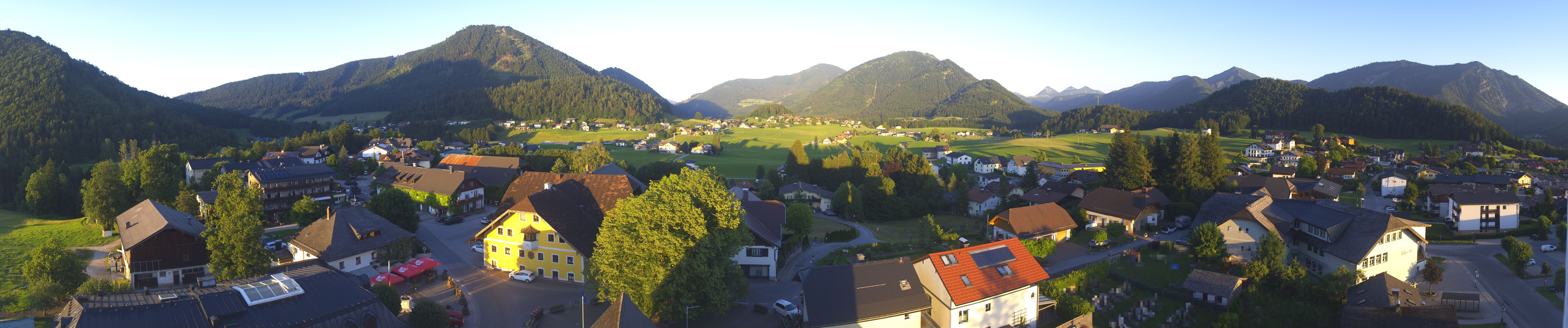 Archiv Foto Webcam Panoramasicht über Faistenau