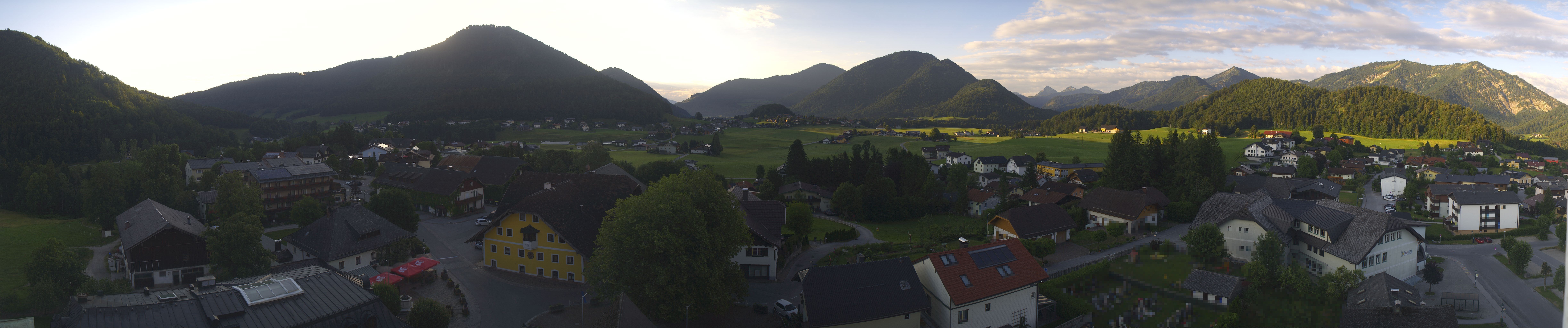 Archived image Webcam Panorama of Faistenau