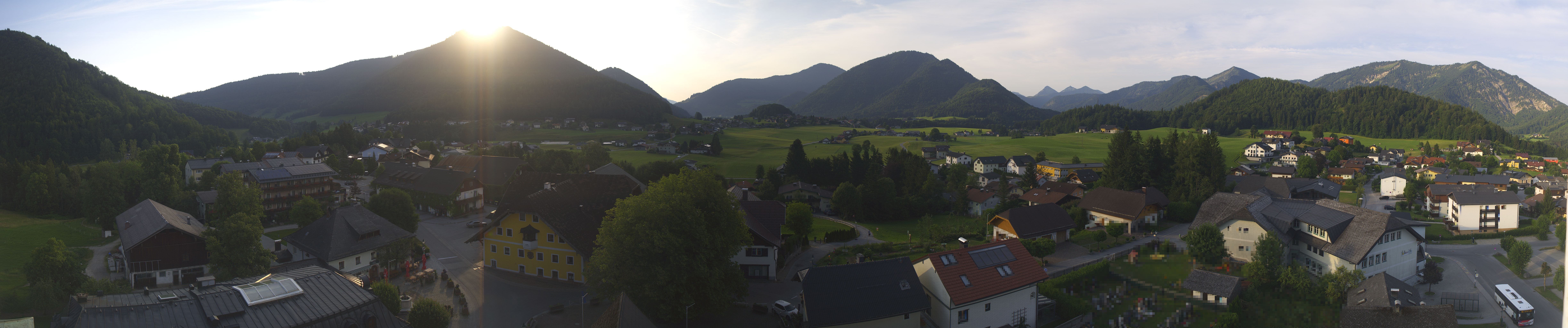 Archiv Foto Webcam Panoramasicht über Faistenau