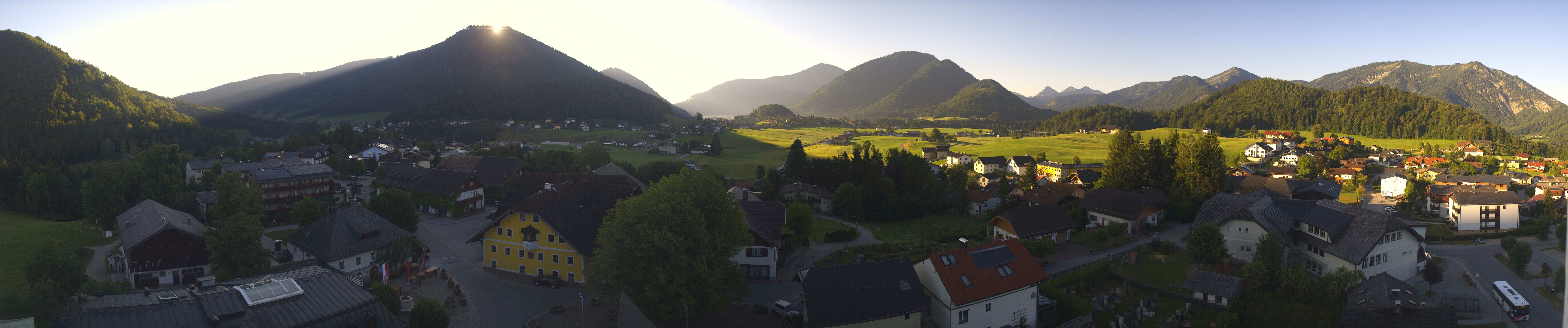 Archiv Foto Webcam Panoramasicht über Faistenau