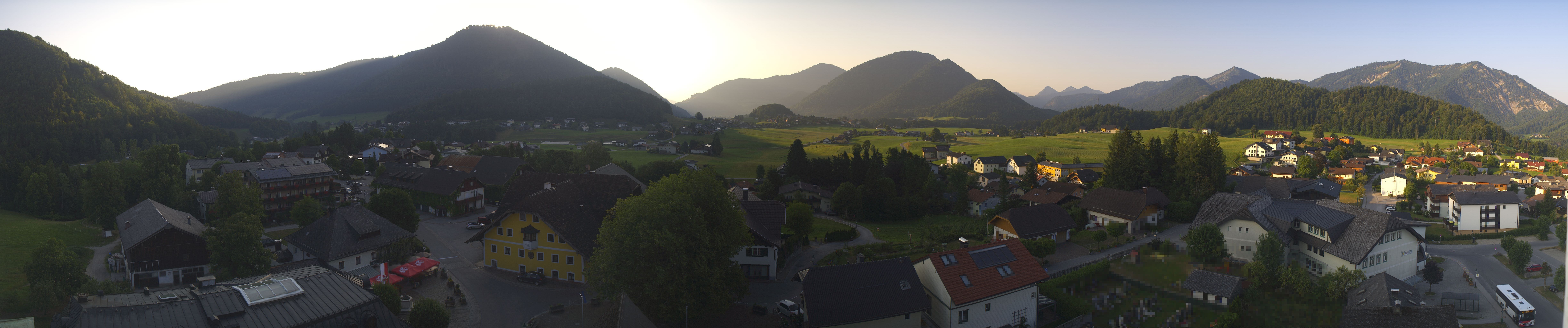 Archiv Foto Webcam Panoramasicht über Faistenau