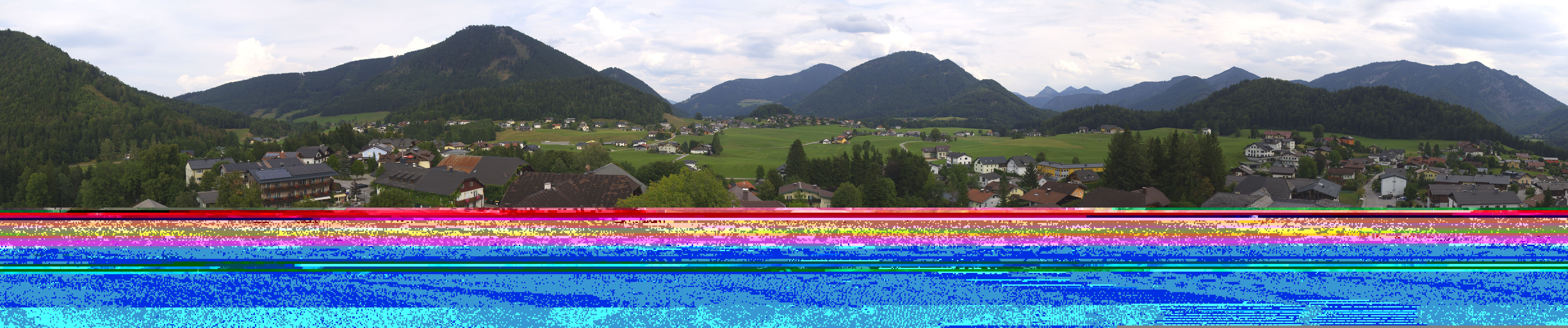 Archiv Foto Webcam Panoramasicht über Faistenau