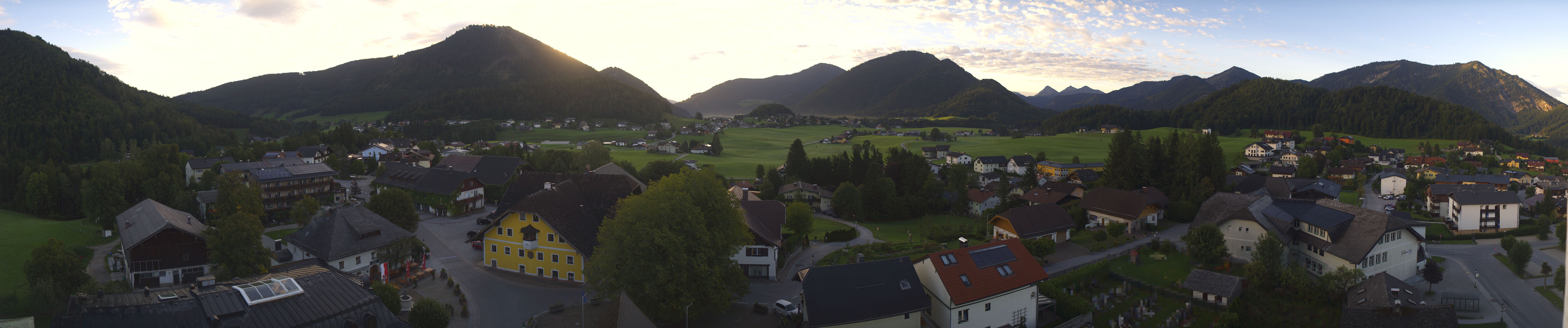 Archiv Foto Webcam Panoramasicht über Faistenau