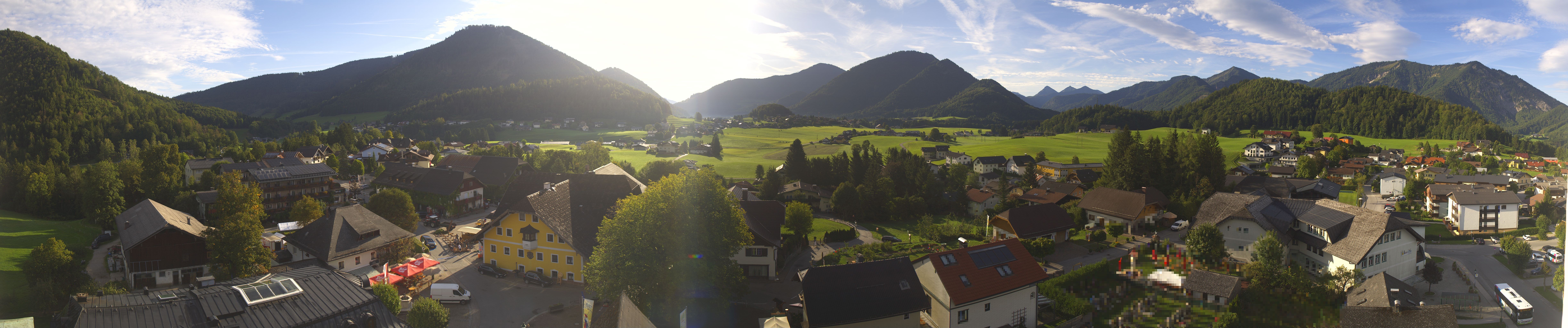 Archiv Foto Webcam Panoramasicht über Faistenau