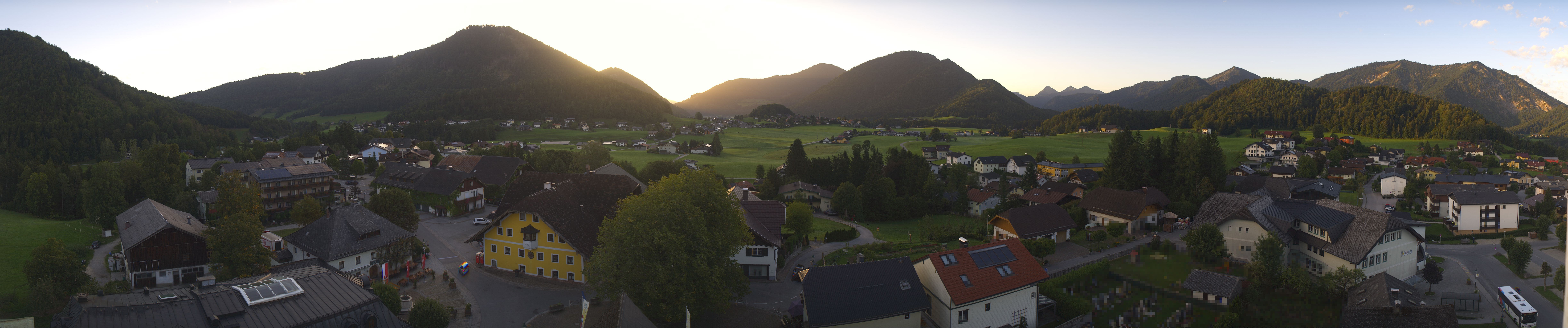Archiv Foto Webcam Panoramasicht über Faistenau