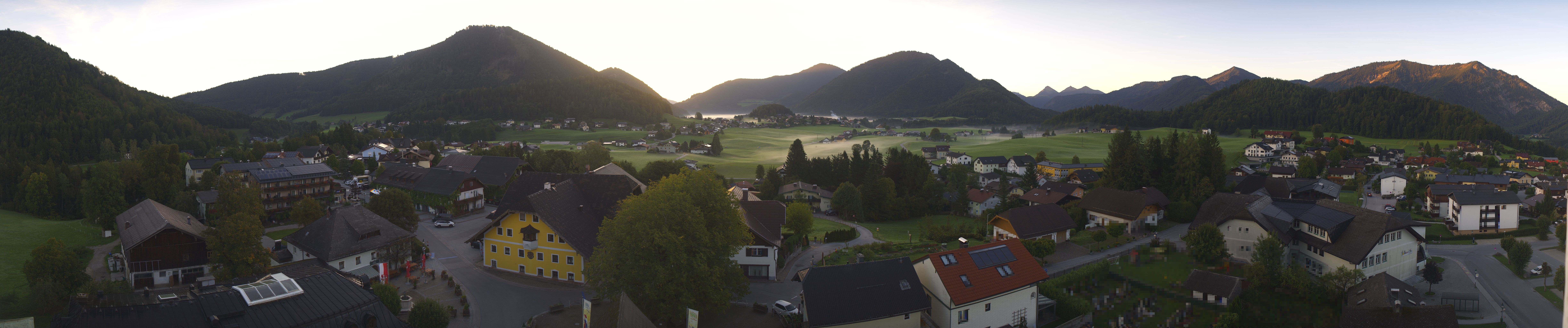 Archiv Foto Webcam Panoramasicht über Faistenau