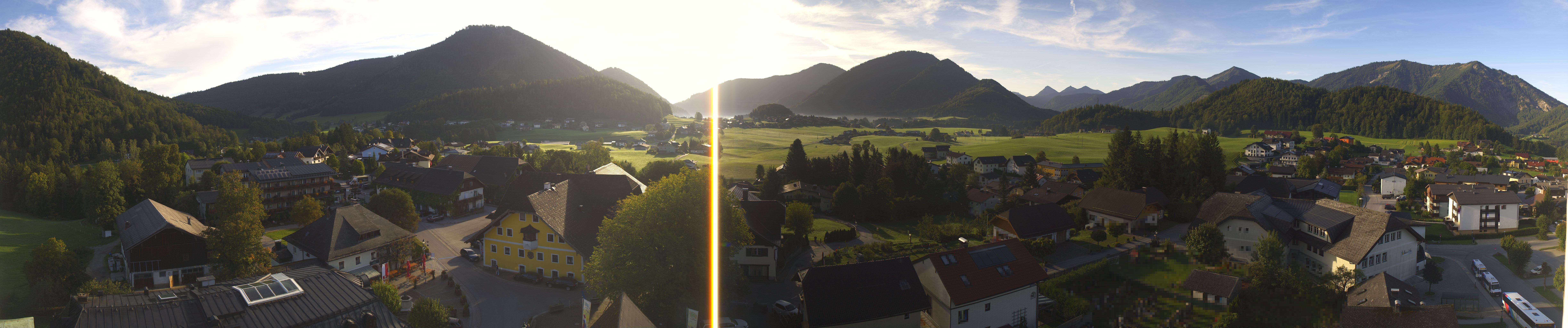 Archiv Foto Webcam Panoramasicht über Faistenau