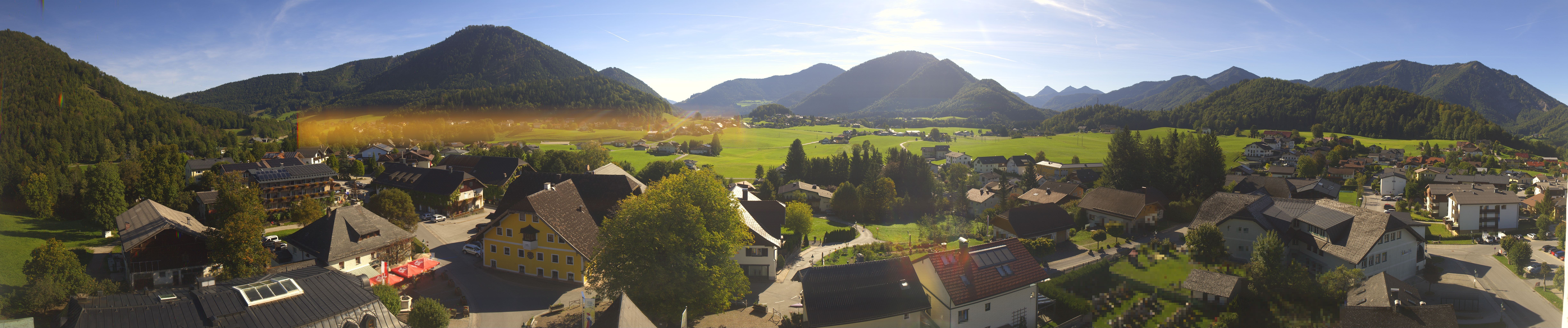 Archiv Foto Webcam Panoramasicht über Faistenau