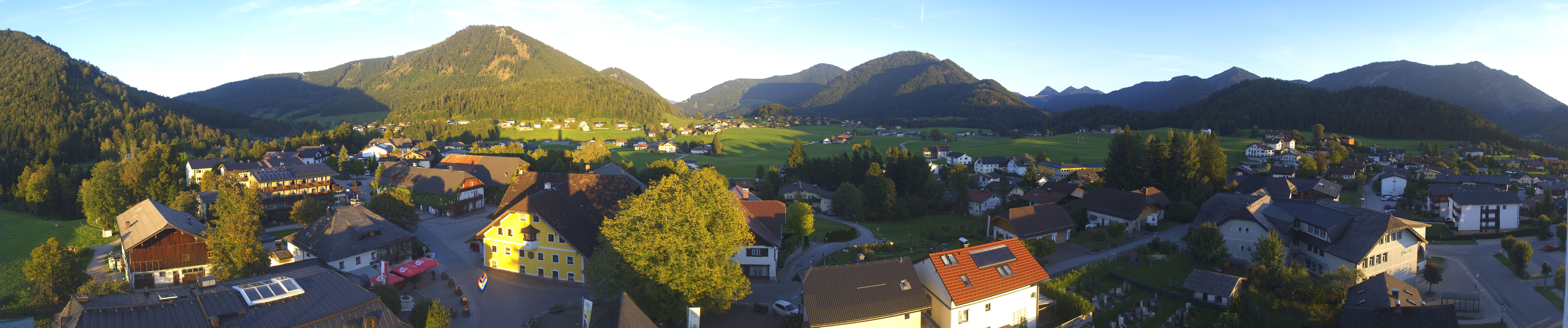 Archiv Foto Webcam Panoramasicht über Faistenau