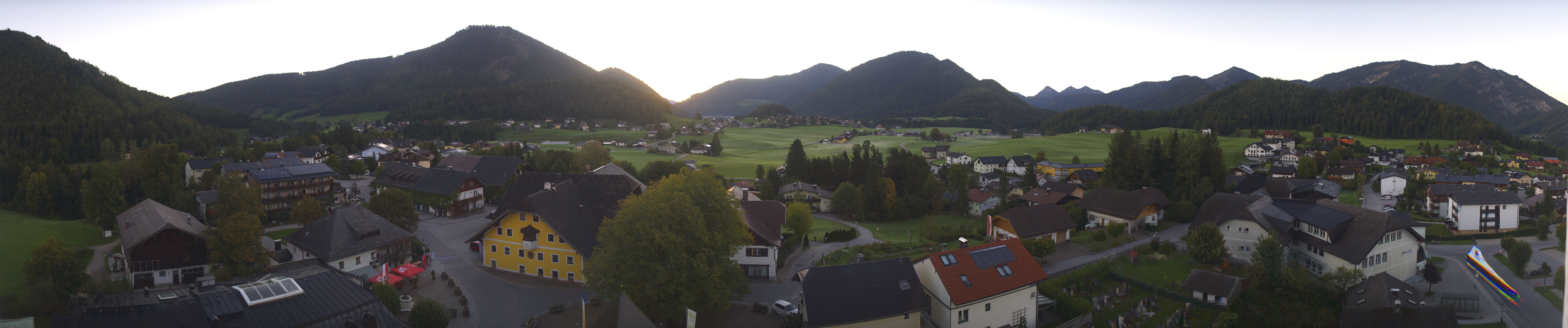 Archiv Foto Webcam Panoramasicht über Faistenau