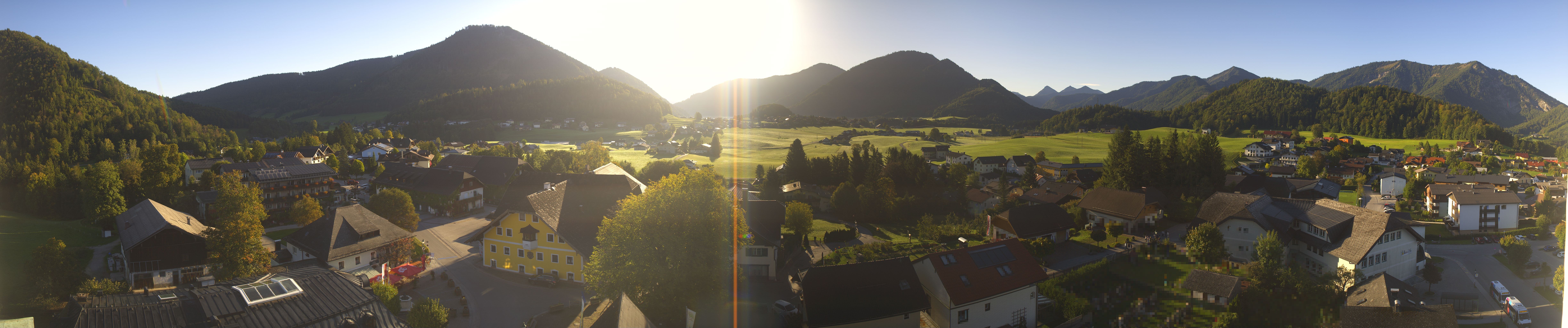 Archiv Foto Webcam Panoramasicht über Faistenau