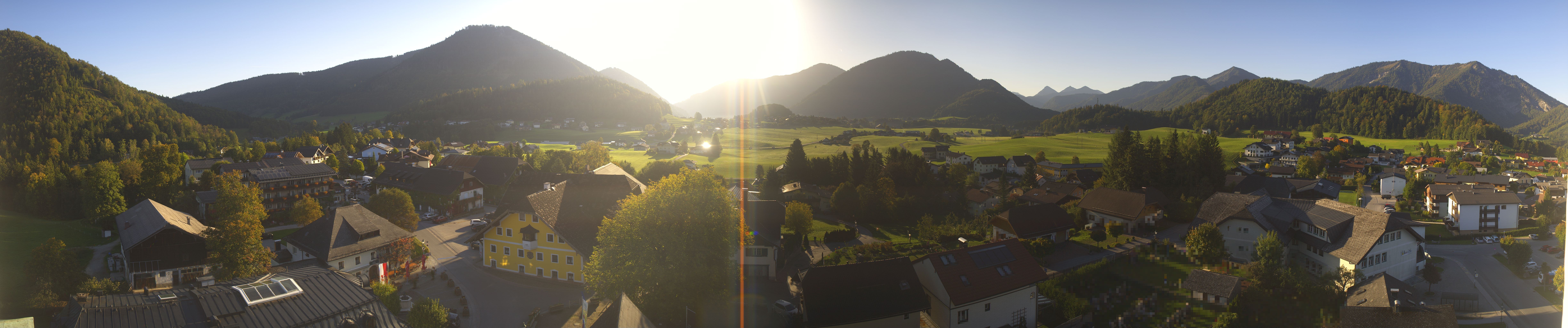 Archiv Foto Webcam Panoramasicht über Faistenau