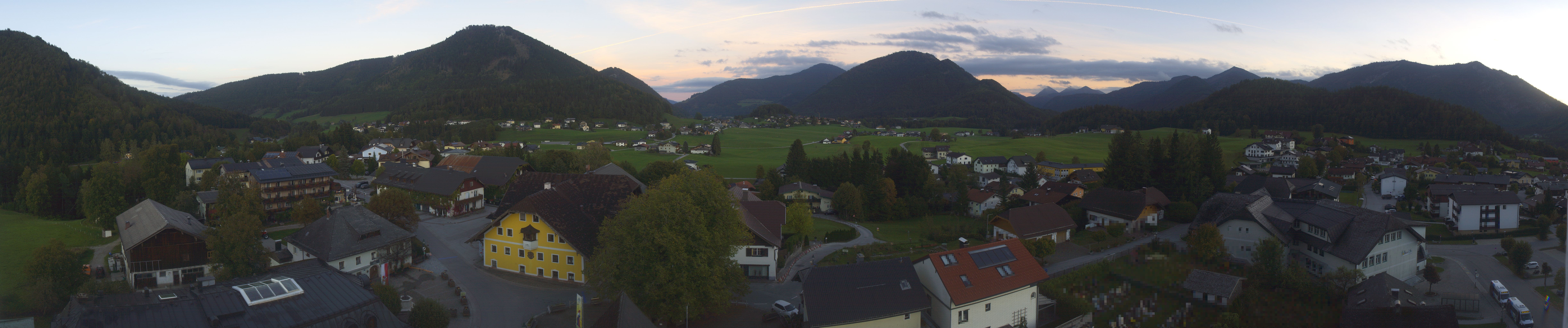 Archiv Foto Webcam Panoramasicht über Faistenau