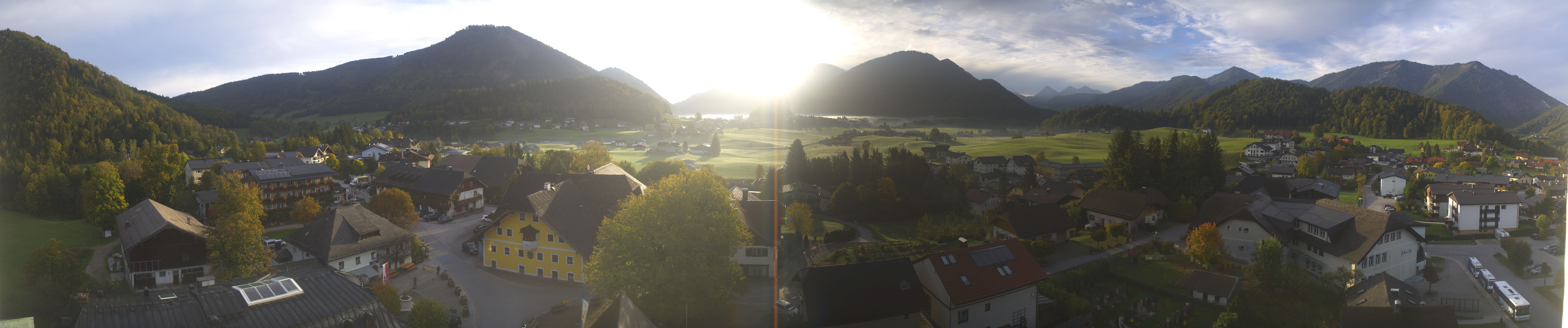 Archiv Foto Webcam Panoramasicht über Faistenau