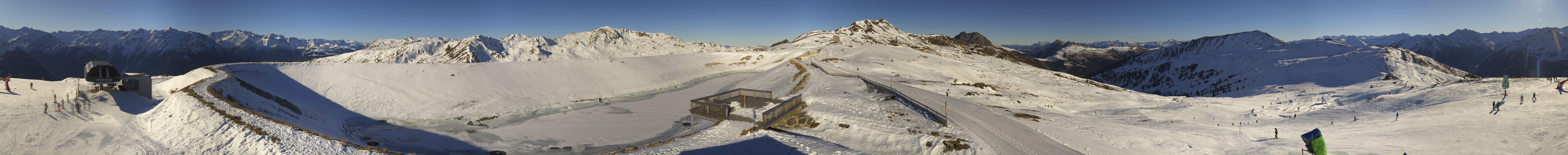 Archiv Foto Webcam Wildkogel Arena: Braunkogellift und Wildkogel