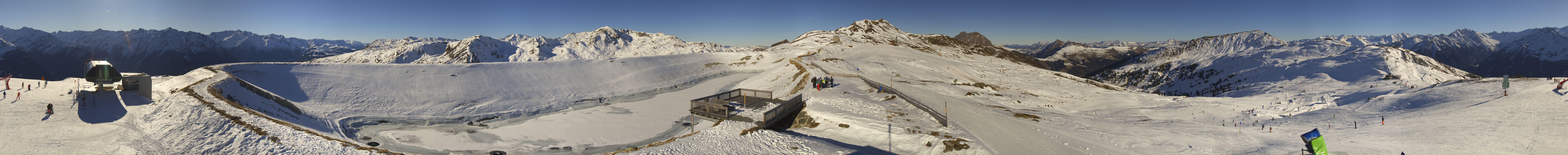 Archiv Foto Webcam Wildkogel Arena: Braunkogellift und Wildkogel