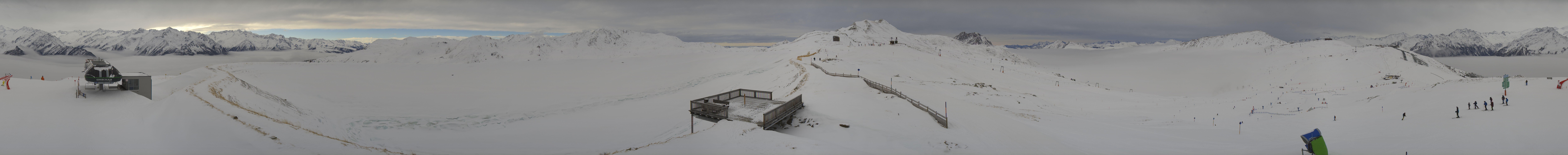 Archiv Foto Webcam Wildkogel Arena: Braunkogellift und Wildkogel