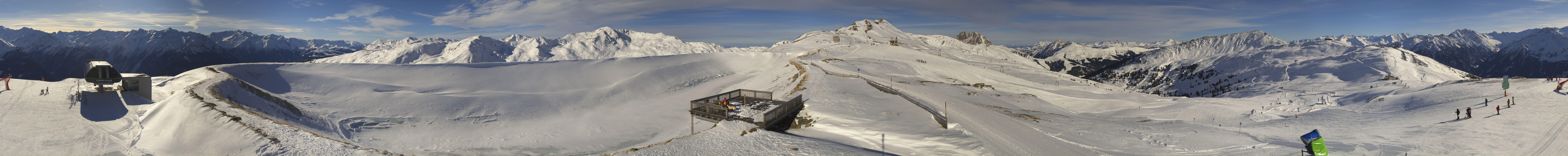 Archiv Foto Webcam Wildkogel Arena: Braunkogellift und Wildkogel