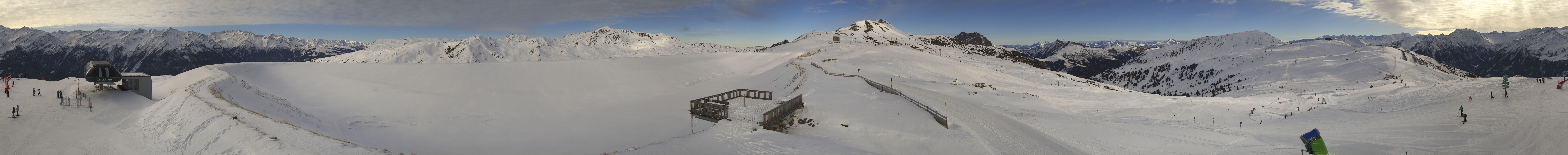 Archiv Foto Webcam Wildkogel Arena: Braunkogellift und Wildkogel
