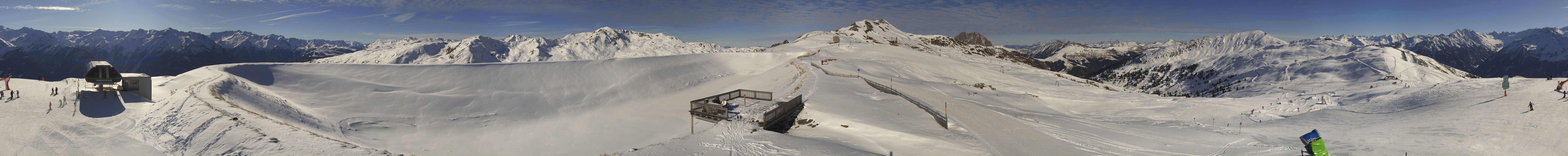 Archiv Foto Webcam Wildkogel Arena: Braunkogellift und Wildkogel