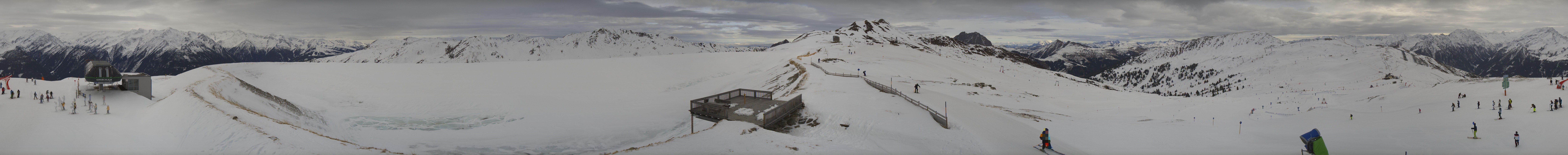 Archiv Foto Webcam Wildkogel Arena: Braunkogellift und Wildkogel