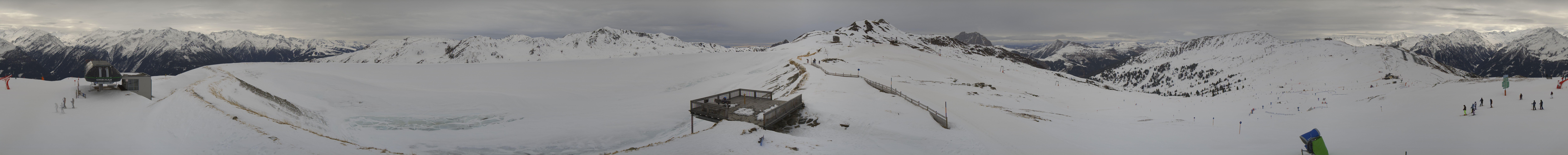 Archiv Foto Webcam Wildkogel Arena: Braunkogellift und Wildkogel