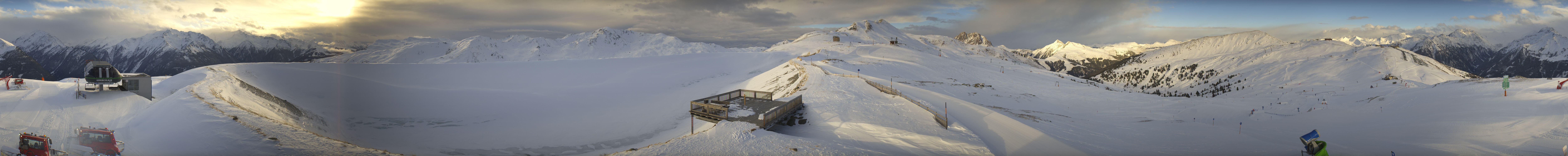 Archiv Foto Webcam Wildkogel Arena: Braunkogellift und Wildkogel