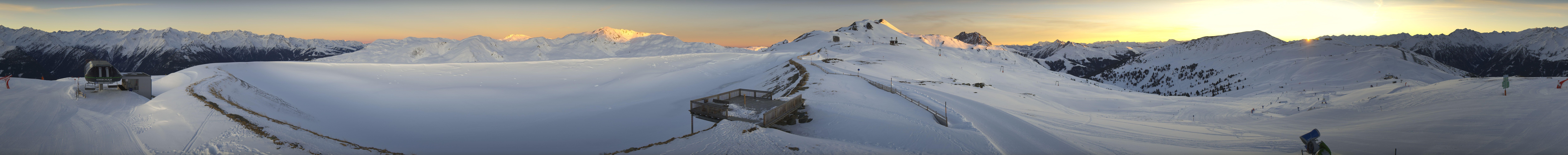 Archived image Webcam Wildkogel Arena - Braunkogellift