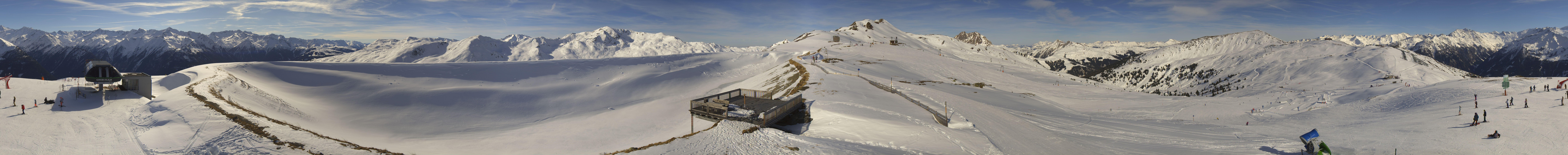 Archived image Webcam Wildkogel Arena - Braunkogellift