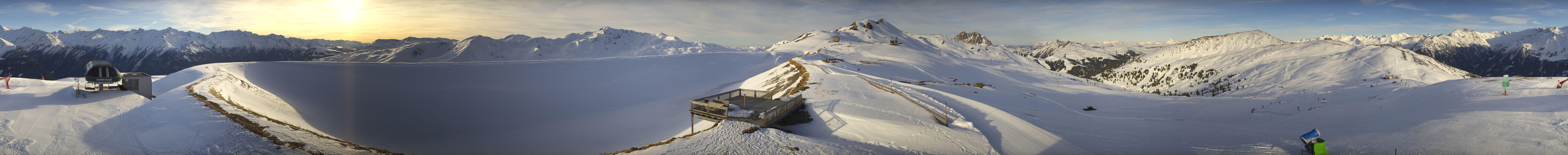 Archiv Foto Webcam Wildkogel Arena: Braunkogellift und Wildkogel