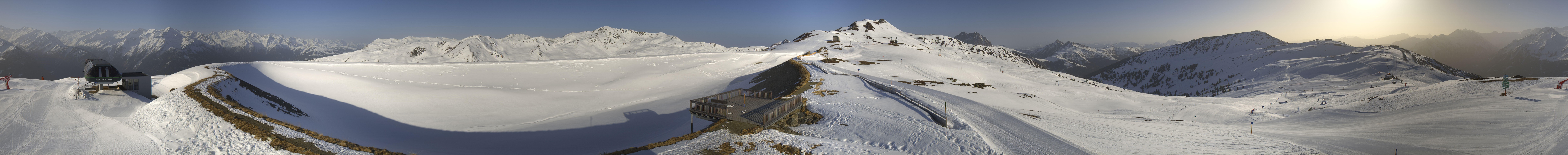 Archiv Foto Webcam Wildkogel Arena: Braunkogellift und Wildkogel