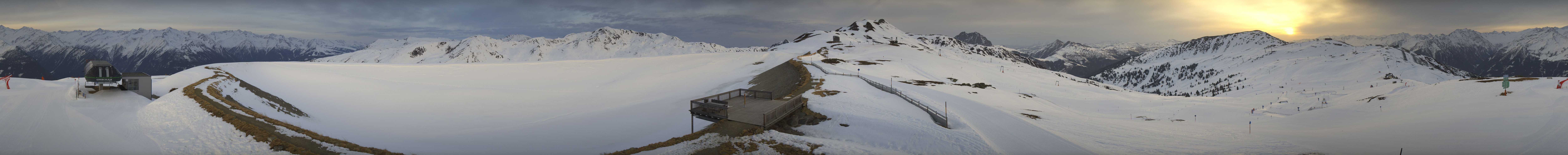 Archiv Foto Webcam Wildkogel Arena: Braunkogellift und Wildkogel