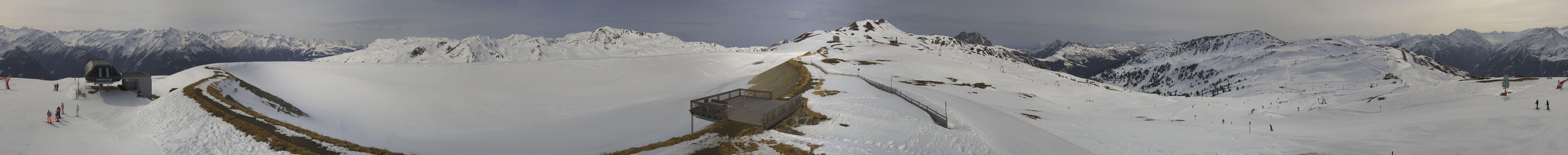 Archiv Foto Webcam Wildkogel Arena: Braunkogellift und Wildkogel