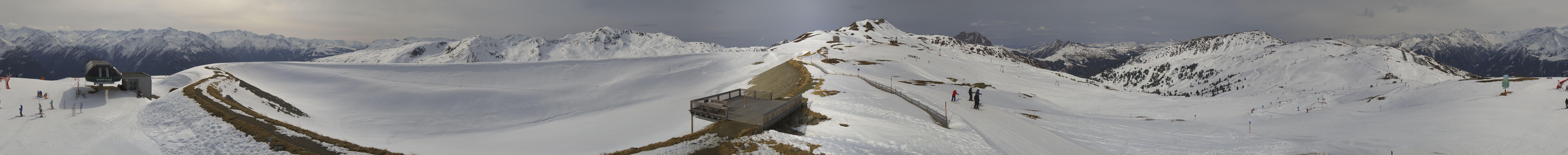 Archiv Foto Webcam Wildkogel Arena: Braunkogellift und Wildkogel