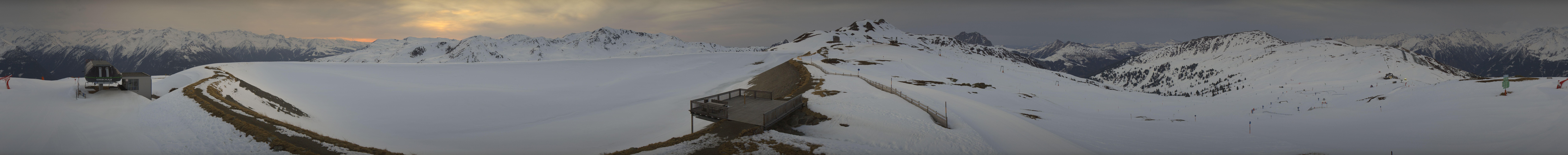 Archiv Foto Webcam Wildkogel Arena: Braunkogellift und Wildkogel