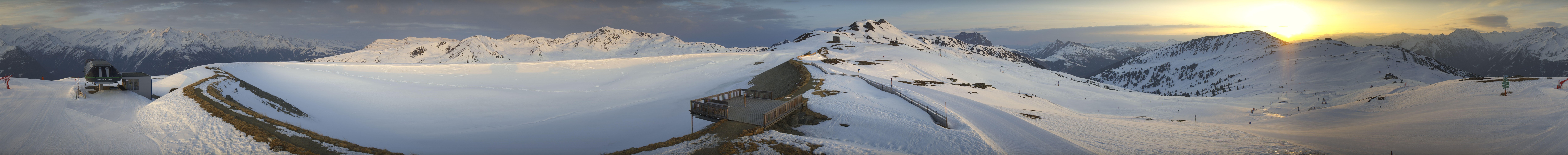 Archiv Foto Webcam Wildkogel Arena: Braunkogellift und Wildkogel