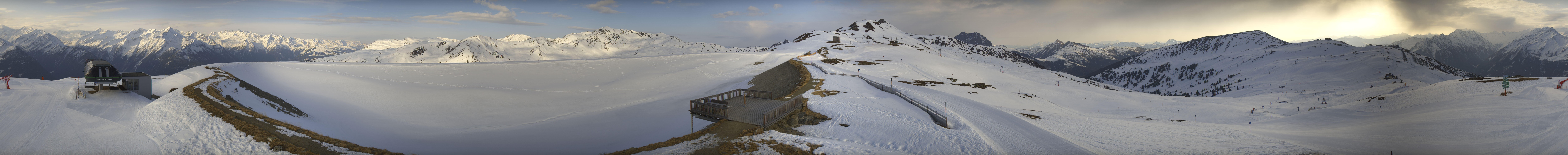 Archiv Foto Webcam Wildkogel Arena: Braunkogellift und Wildkogel