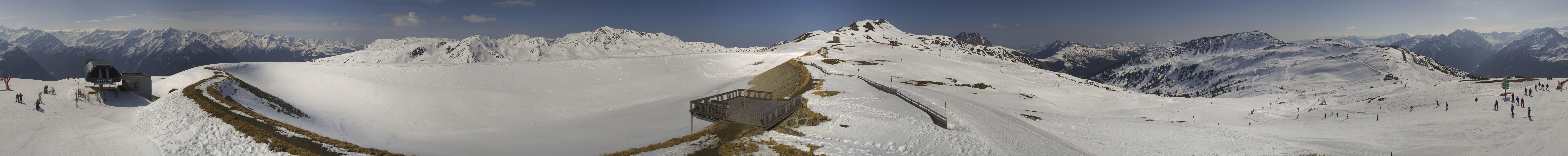 Archiv Foto Webcam Wildkogel Arena: Braunkogellift und Wildkogel