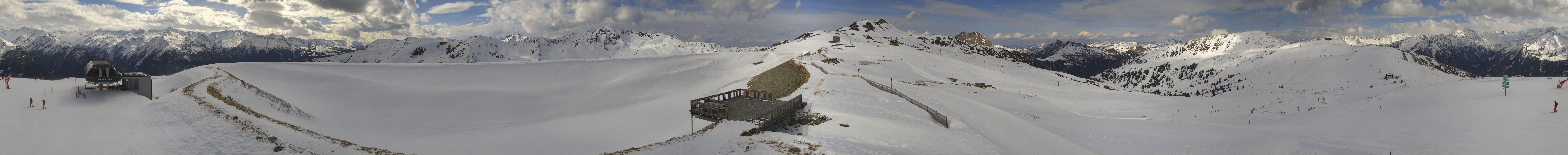 Archiv Foto Webcam Wildkogel Arena: Braunkogellift und Wildkogel