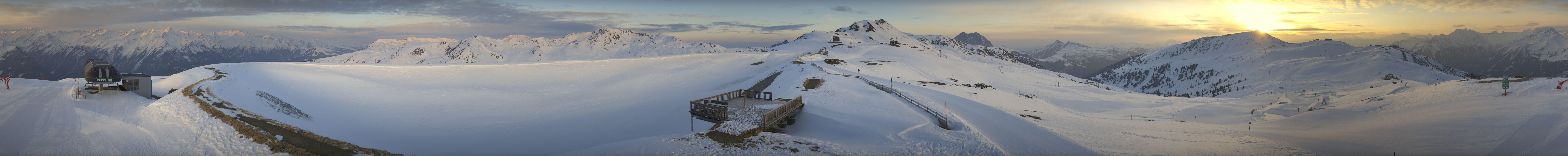 Archived image Webcam Wildkogel Arena - Braunkogellift