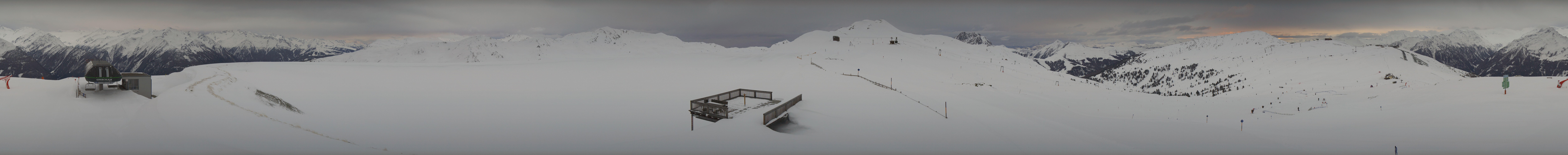 Archiv Foto Webcam Wildkogel Arena: Braunkogellift und Wildkogel