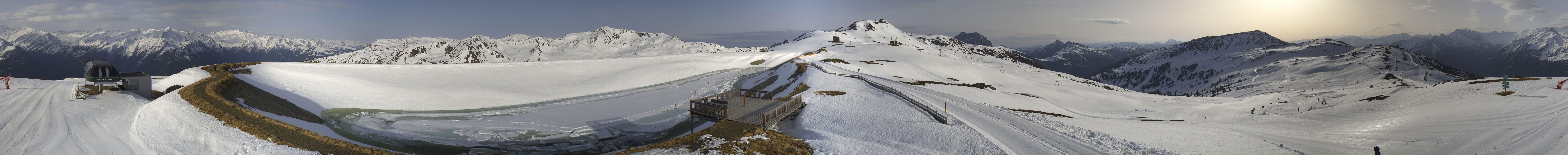 Archived image Webcam Wildkogel Arena - Braunkogellift