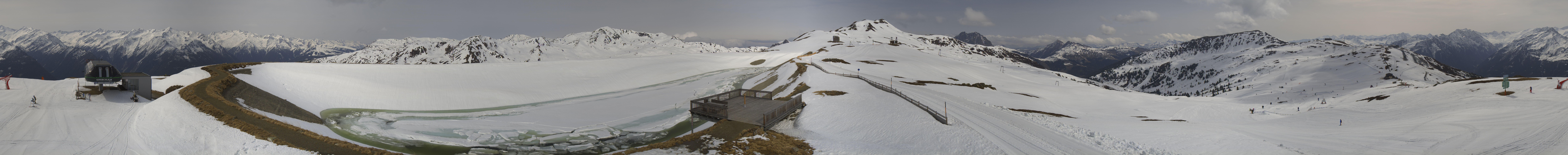 Archived image Webcam Wildkogel Arena - Braunkogellift