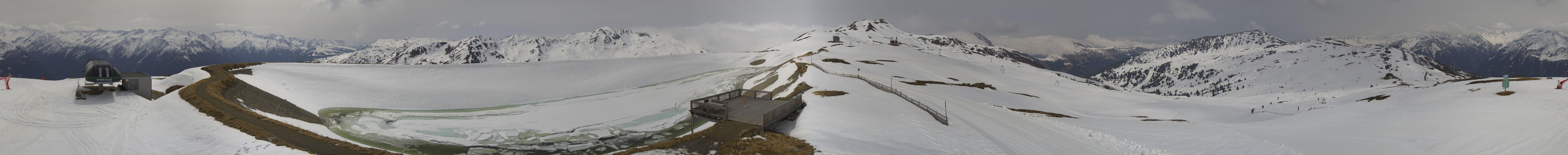 Archived image Webcam Wildkogel Arena - Braunkogellift