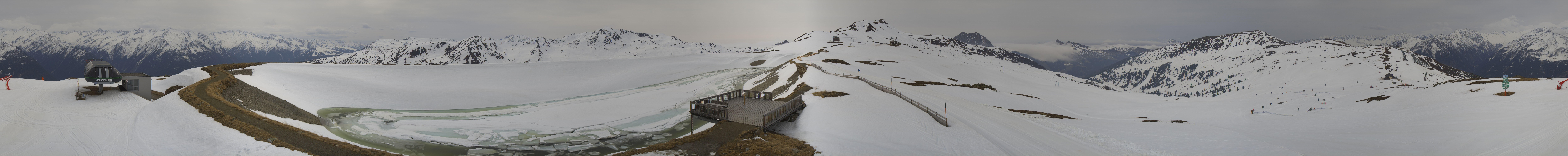 Archived image Webcam Wildkogel Arena - Braunkogellift